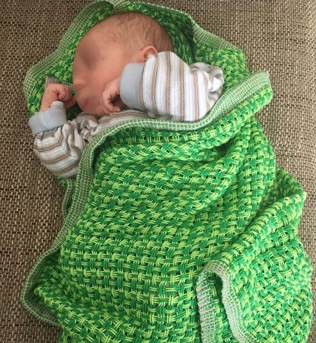 Babydecke aus Baumwolle